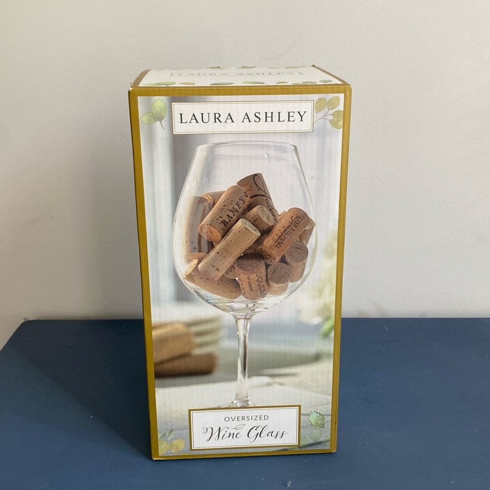 Laura Ashley Oversized Wine Glass‎